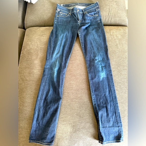 Citizens Of Humanity Denim - Citizens of Humanity Jerome Dahan Women’s Dark Blue Wash Jeans Denim  Size 27